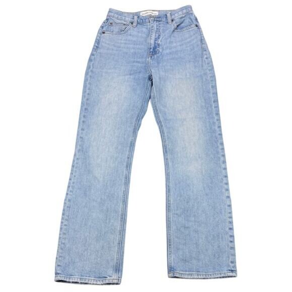 DENIM FORUM Aritzia The Bailey High Rise Boot 26L Jean Size 25 - Picture 2 of 9